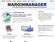 Tablet Screenshot of marginmanager.com